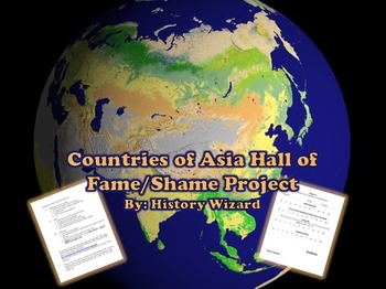 Preview of Countries of Asia Hall of Fame/Shame Oral Report