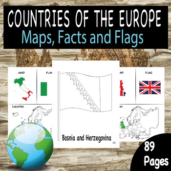 Europe Flag Pin Map – montessorikiwi
