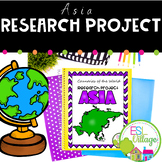 Country Research Projects Asia Geography Templates