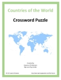 Countries of the World Crossword Puzzle