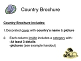 Country Brochure - World Geography Project