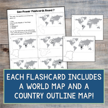 Countries Set 1 – Free English Flashcards