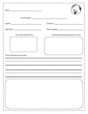 Country Info Template