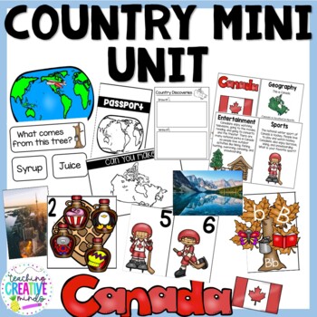 Preview of Country Mini Unit: Canada