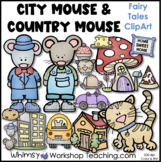 Country Mouse City Mouse Clip Art Images Color Black White