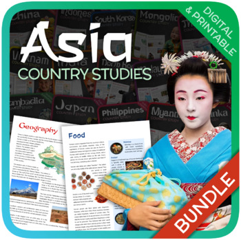 Preview of Asia (Country Studies Bundle)