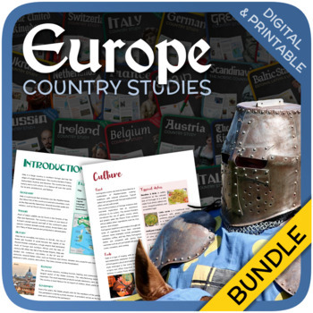 Preview of Europe (Country Studies Bundle)