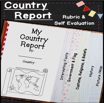 Preview of Country Research Projects Template | Countries Around the World | Country Report