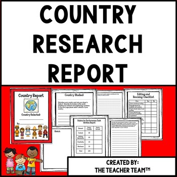 Preview of Country Research Project | Countries Research Report