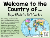 Country Report Pages, 28 total pages:  Welcome to the Coun