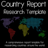 Country Report Research Template