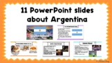 Country Research - Argentina (Presentation Slides)