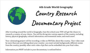 Preview of Country Research Documentary Final Project