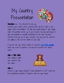 Country Research Presentation (Google Slides)