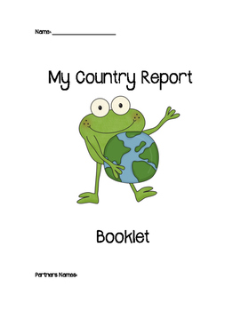 2nd grade country research project