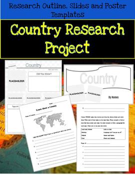 Preview of Country Research Project