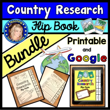 Preview of Country Research Project Bundle