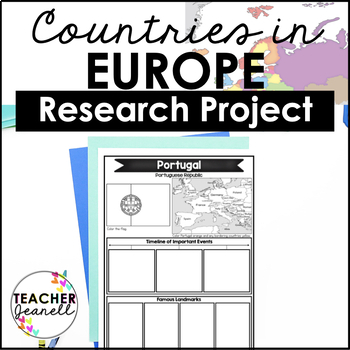 Preview of Country Research Project Posters - Europe