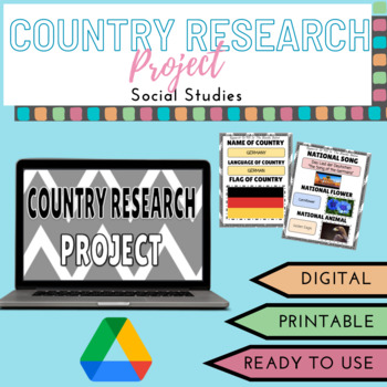 Preview of Country Research Project: Google 