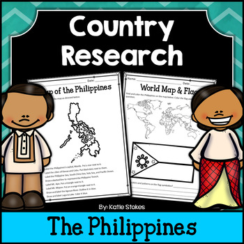 Country Research Project - Philippines | Distance Learning by Katie Stokes