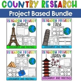 Traditions Around the World Country Research Projects PBL Bundle