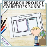 Country Research Projects Bundle with Reading Passages