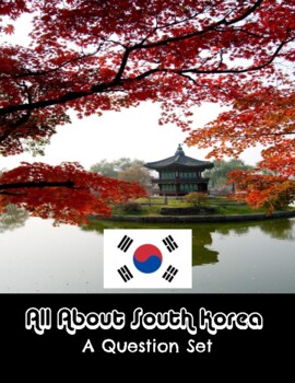 Preview of Country Research - South Korea (Activity Set)