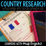 Country Research Writing or Technology Project