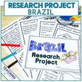 Country Research Project - A Country Study About Brazil wi