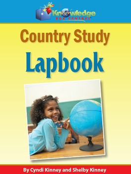 Preview of Country Study Lapbook (ANY Country) / Interactive Notebook - EBOOK