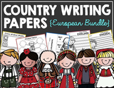 Country Writing Papers EUROPEAN BUNDLE!