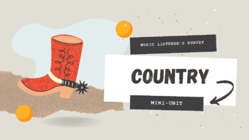 Preview of Country and Rock 'N' Roll Mini Units