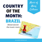 Country of the Month: Brazil {Set for the Music Room}