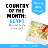 Egyptian music {Country of the Month}