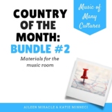 Multicultural Music {Country of the Month Bundle #2)