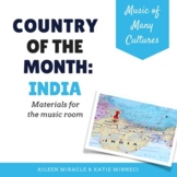 Country of the Month: India {Set for the Music Room}