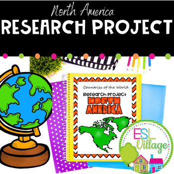 Preview of Country Research Projects North America Geography Templates