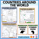 Country study- All the countries/ continents- countries ar