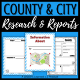 County & City Research Project Printables for Reports
