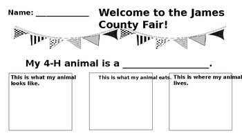 Preview of County Fair Animals