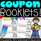 Coupon Books (multi-use gifts)!