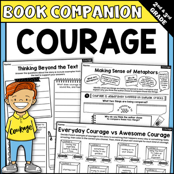 After reading Bernard Waber's Courage, a class of third graders