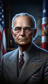 Preview of Courageous Decision-Maker: An Illustrated Portrait of Harry S. Truman