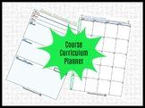 Course Curriculum Planner