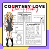 Courtney Love - Reading Activity Pack | Autism Acceptance 