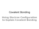 Covalent Bonding PowerPoint