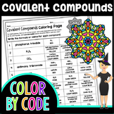 Covalent Compound Formulas Color By Number | Science Color
