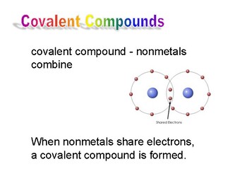 Preview of Covalent Compounds - Structure & Naming