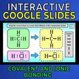 Covalent & Ionic Bonding Using Lewis Dot Structures -- Int
