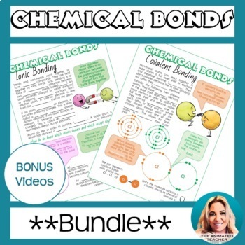 Preview of Covalent and Ionic Bonding Worksheets with Answers High School Chemistry